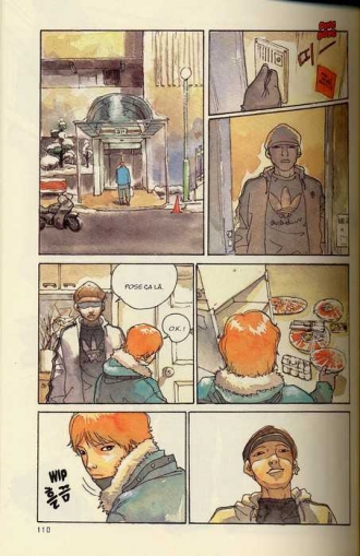 extrait manga Nouilles Tchajang T1