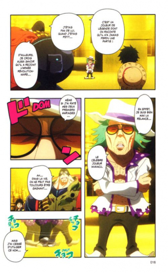 extrait manga One piece - Gold T2