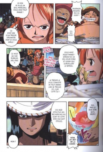 extrait manga One Piece - La malédiction de l’épée sacrée T1
