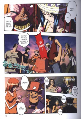 extrait manga One Piece - La malédiction de l’épée sacrée T2