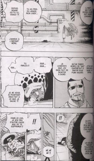 extrait manga Alliance entre pirates