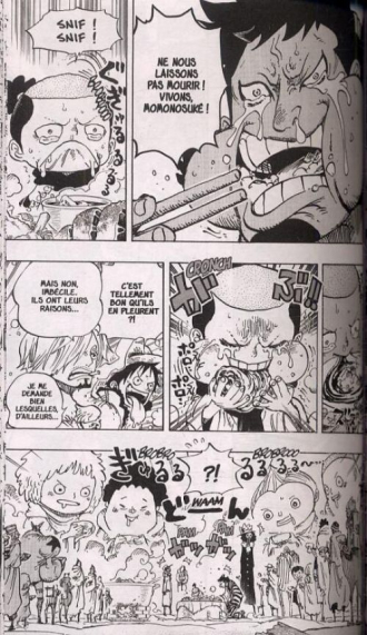 extrait manga Doflamingo sort de l’ombre