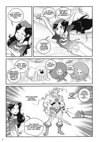 extrait manga Par le pouvoir des dessins animés