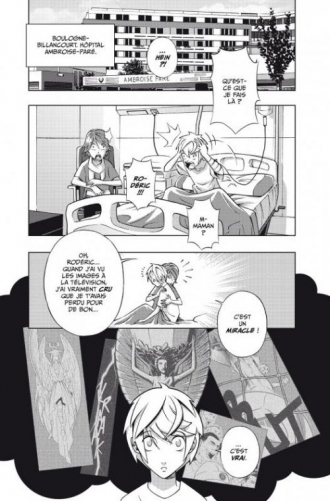 extrait manga Eclair du destin