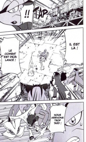 extrait manga Pokémon - Kyurem vs la lame de la justice