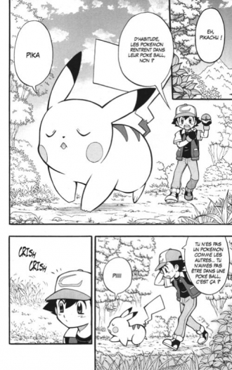 extrait manga Pokémon, le film : Je te choisis