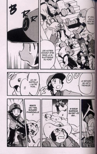 extrait manga Pokémon noir et blanc T5