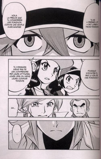 extrait manga Pokémon noir et blanc T7