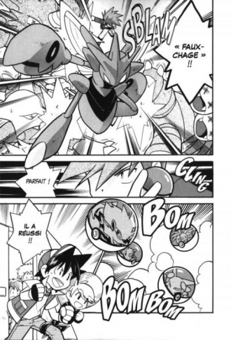 extrait manga Pokémon Or et Argent T1