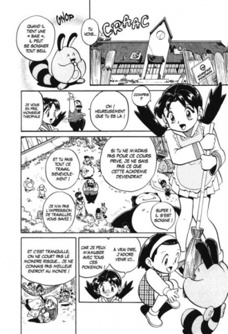 extrait manga Pokémon Or et Argent T2