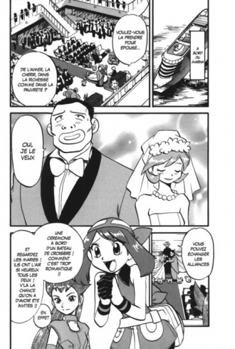 extrait manga Pokémon Rouge feu et Vert feuille / Emeraude T4