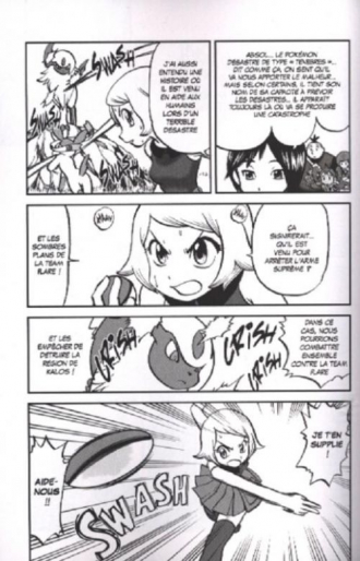 extrait manga Pokémon XY T5