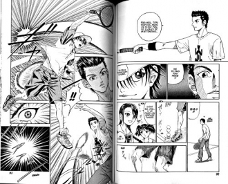 extrait manga Prince du Tennis T1