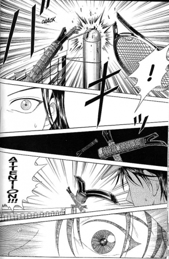 extrait manga Prince du Tennis T5