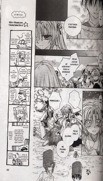extrait manga Princesse Sakura T2