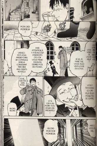 extrait manga Pumpkin scissors T10