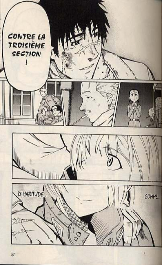 extrait manga Pumpkin scissors T5