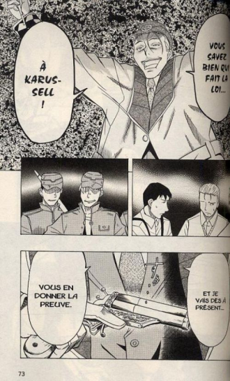 extrait manga Pumpkin scissors T7