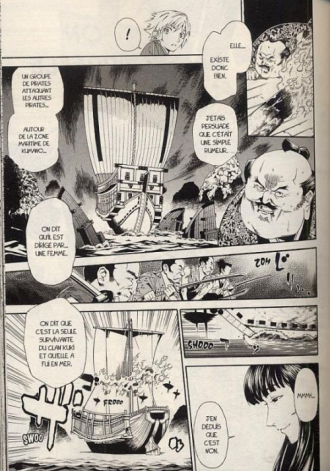 extrait manga Rappi Rangai - Ninja girls T5