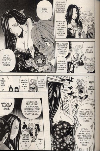 extrait manga Rappi Rangai - Ninja girls T6