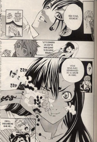 extrait manga Rappi Rangai - Ninja girls T7