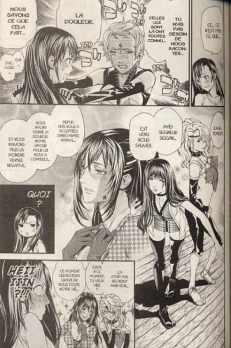 extrait manga Rappi Rangai - Ninja girls T8