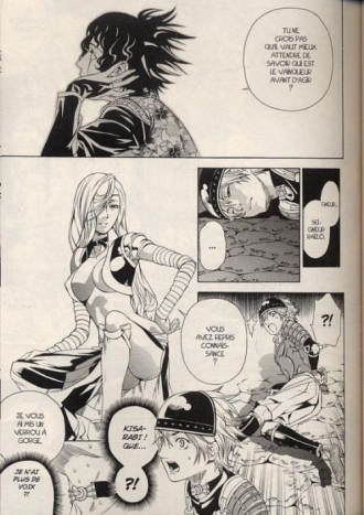 extrait manga Rappi Rangai - Ninja girls T9
