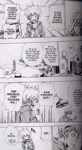 extrait manga Voilà le sistema cai !