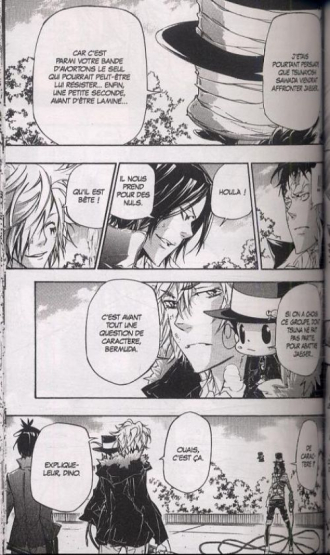 extrait manga Voilà le combat contre les Vendicare !