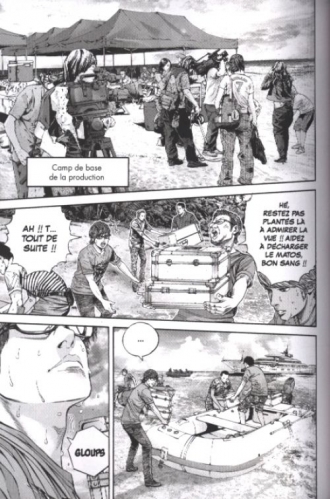 extrait manga Resident evil - heavenly island T1