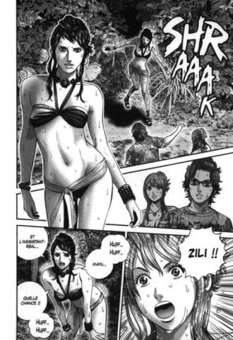 extrait manga Resident evil - heavenly island T3