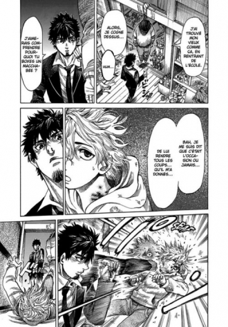 extrait manga Riku-do la rage aux poings T1