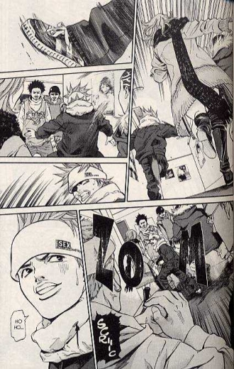 extrait manga Saru Lock T1
