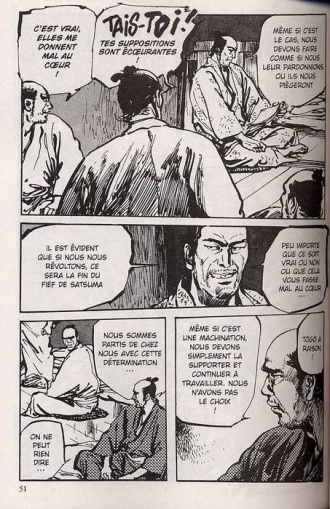extrait manga Satsuma, l'honneur de ses samouraïs T6