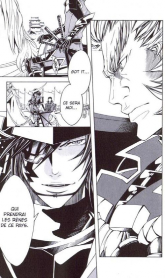 extrait manga Sengoku Basara Samurai Heroes - Roar of dragon T2