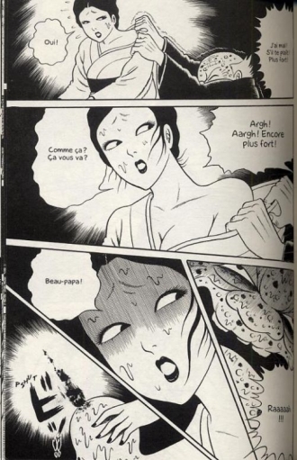 extrait manga Serpent rouge