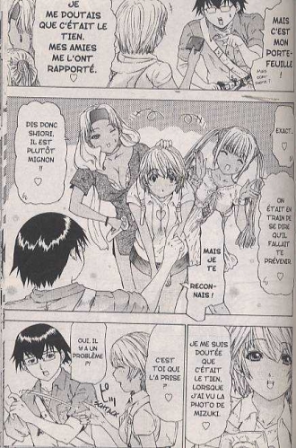 extrait manga Sexy holidays T1