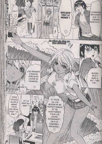 extrait manga Sexy holidays T2