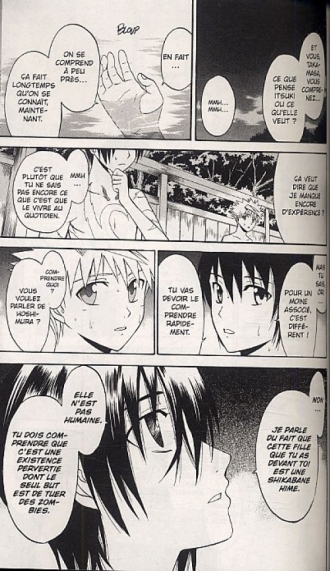 extrait manga Shikabane hime T6