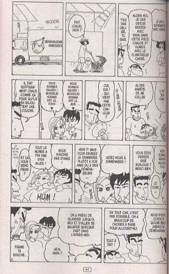 extrait manga Shin Chan saison 2 T4