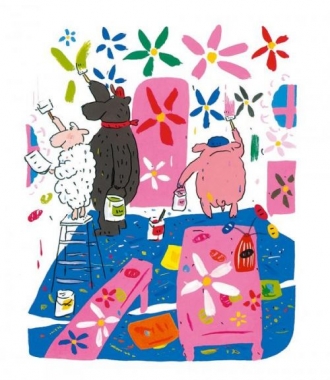 extrait manga Simon et Rémi, rois de la déco