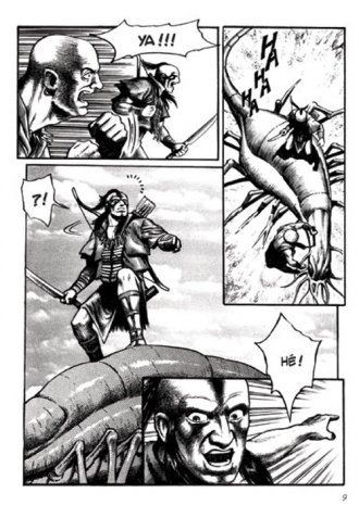 extrait manga Sombre futur