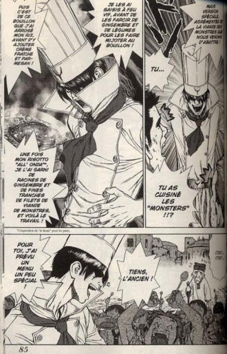 extrait manga Space Chef Caisar