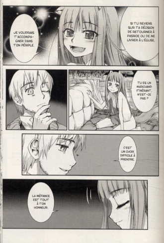 extrait manga Spice and wolf T1