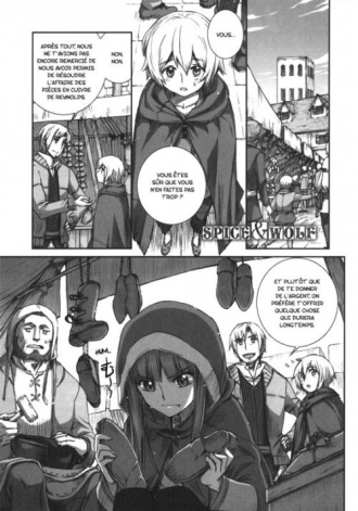 extrait manga Spice and wolf T12