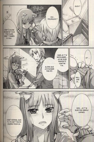 extrait manga Spice and wolf T5