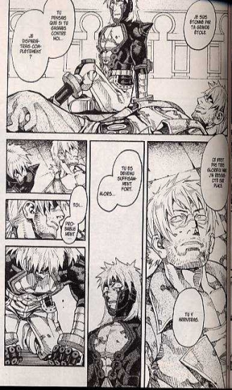 extrait manga Spinning web T1