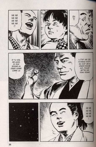 extrait manga Tengu T1