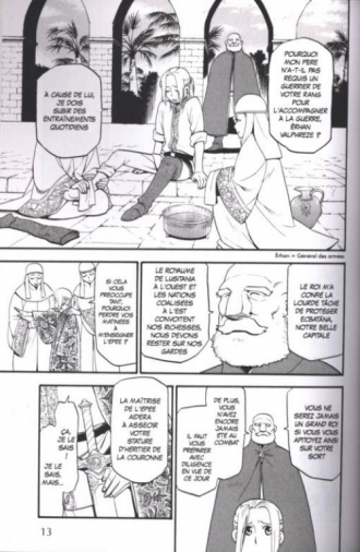 extrait manga The Heroic Legend of Arslân T1