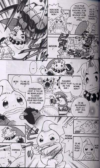extrait manga The legend of Zelda - Majora's mask